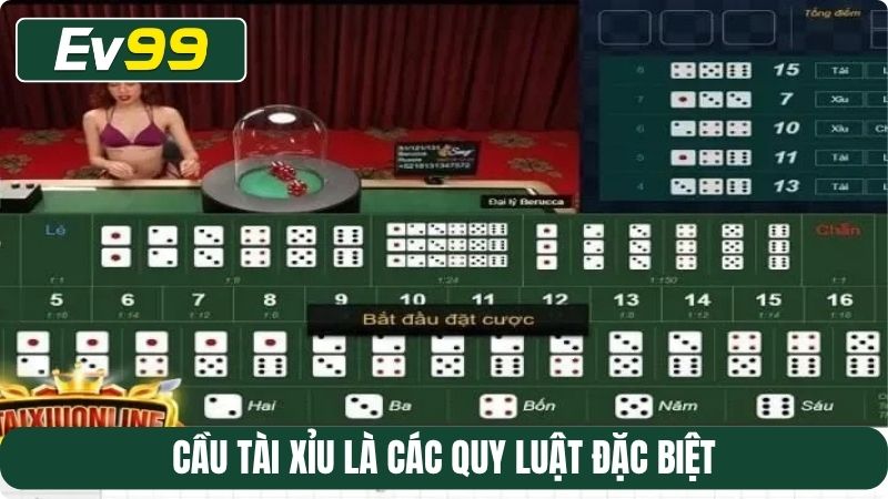Cầu tài xỉu là các quy luật đặc biệt