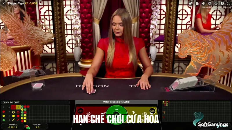 Hạn chế chơi cửa hòa