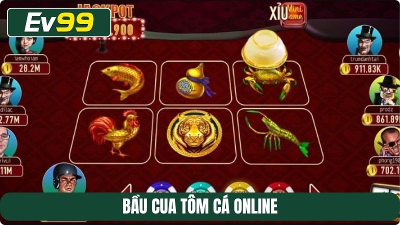 Bầu cua tôm cá online