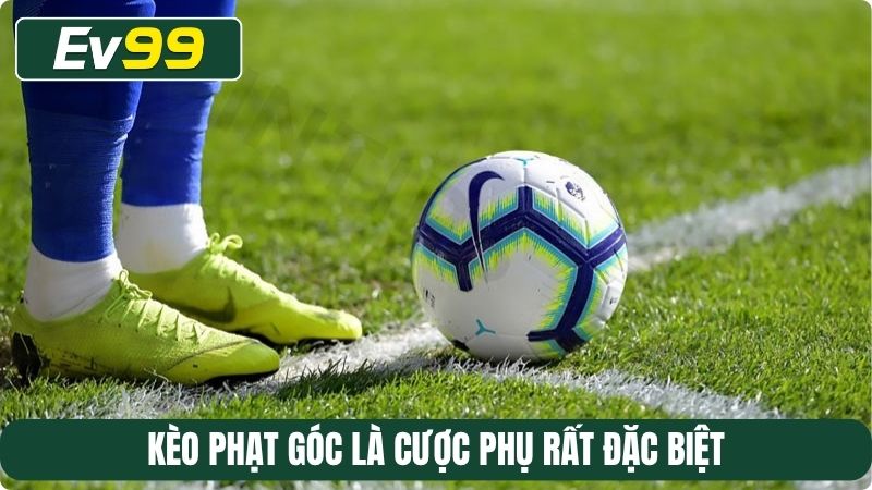 Kèo phạt góc là cược phụ rất đặc biệt