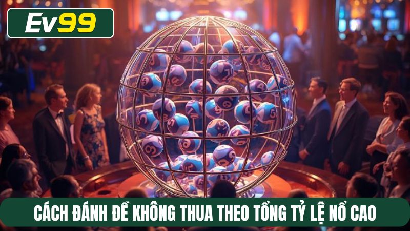Cách đánh đề không thua theo tổng tỷ lệ nổ cao