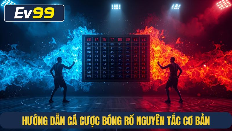 Hướng dẫn cá cược bóng rổ nguyên tắc cơ bản