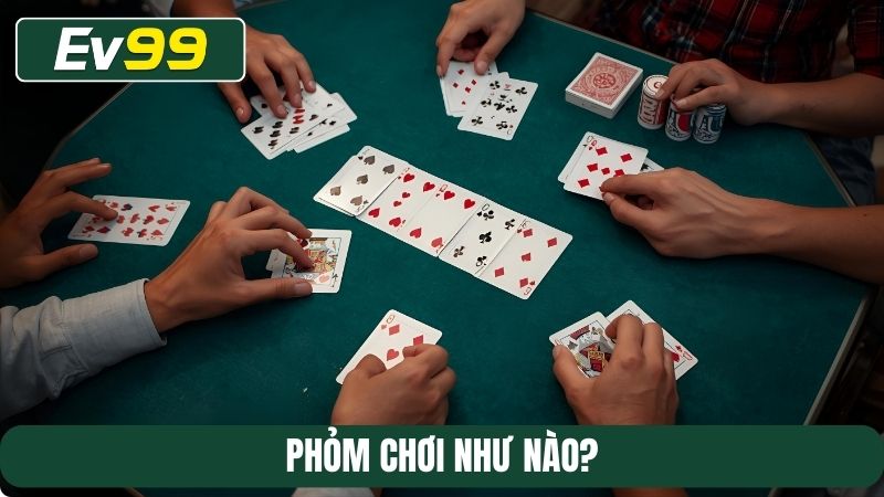 Phỏm chơi như nào